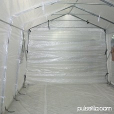 Snow Shed suitable for Bad Weather, Quictent 20'X11' Heavy Duty Carport Garage Car Shelter with Observation Window